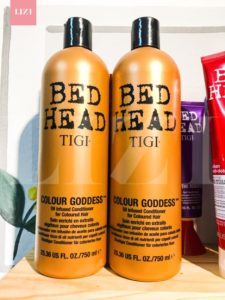 Cặp gội xả TIGI nâu Colour Goddess cho mái tóc nhuộm tông ấm
