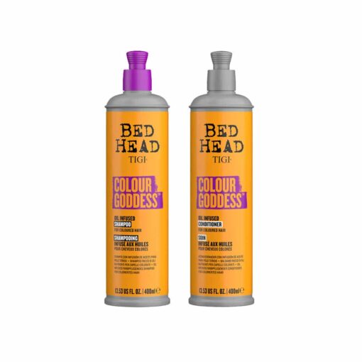 Cặp gội xả TIGI nâu Colour Goddess mẫu mới 400ml