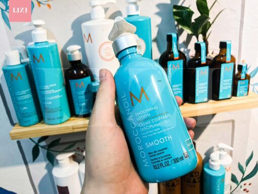 Kem dưỡng tóc suôn mượt Moroccanoil Smoothing Lotion chính hãng tại LIZI