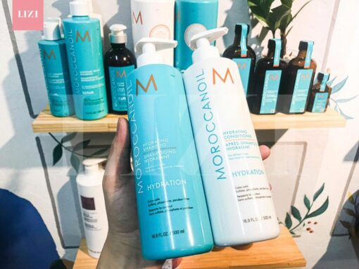 dầu gội moroccanoil hydration tại LIZI