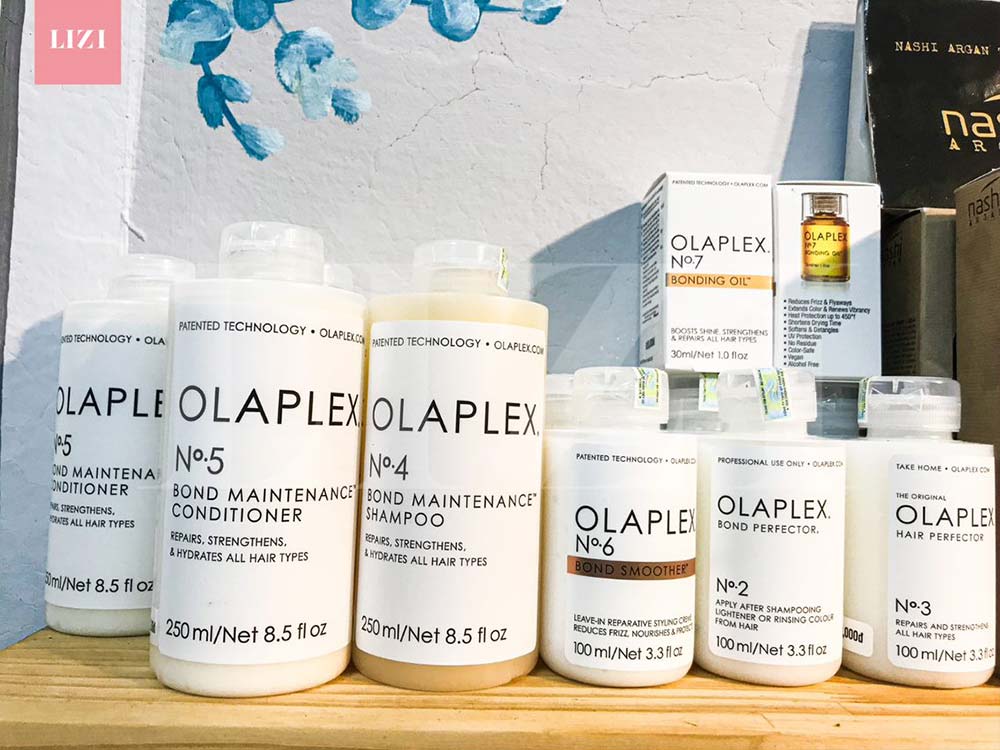 Các sản phẩm Olaplex có sẵn tại cửa hàng LIZI