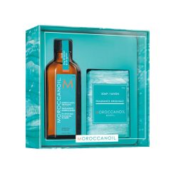 Set Moroccanoil Treatment 100ml + Moroccanoil Body Soap 200g