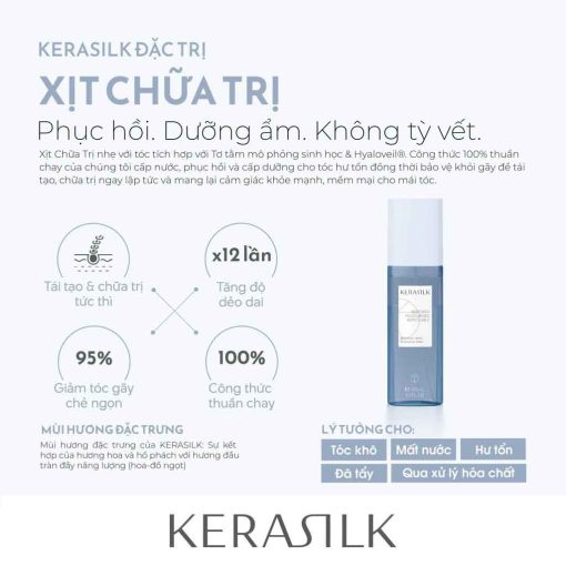 Xịt Dưỡng Phục Hồi Tóc Goldwell Kerasilk Repairing Spray 125ML chính hãng giá tốt