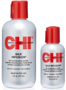 review dầu dưỡng tóc CHI Silk Infusion