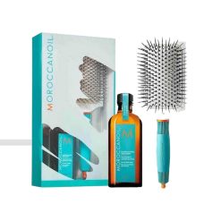 Set dầu dưỡng tóc Moroccanoil 100ml + lược bàn gốm giữ nhiệt