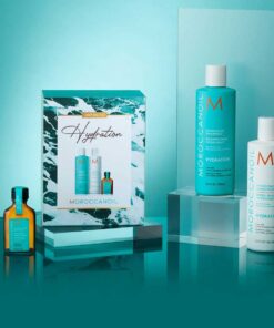 Combo gội xả dưỡng ẩm Moroccanoil 250ml và tinh dầu Morocanoil 25ml