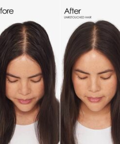 Trước và sau khi dùng gội khô Olaplex No 4D