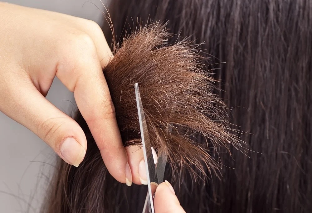 Cách điều trị tóc chẻ ngọn
