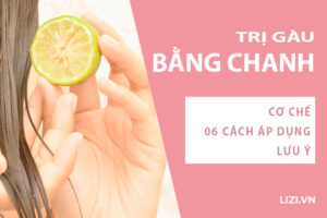 Trị gàu bằng chanh