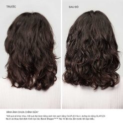 Olaplex số 10 - trước và sau khi sử dụng