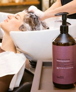 Dầu gội Nashi Mass Solution Thickening - chống gãy rụng và làm dày tóc mỏng yếu