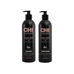 Dầu gội xả CHI Luxury Black Seed Oil Blend siêu mượt phục hồi tóc hư tổn