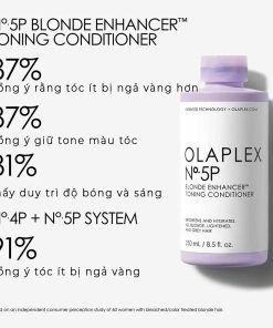 Dầu xả tím Olaplex số 5P là sản phẩm dành riêng cho cô nàng tóc tẩy