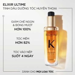 Dầu dưỡng tóc Kerastase Elixir Ultime: tác dụng