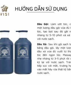 Cách sử dụng sản phẩm gội xả Biotin Collagen Essence Blue