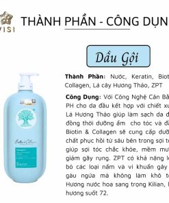 Dầu gội Biotin Collagen Voudioty xanh dương trị gàu 1000ml