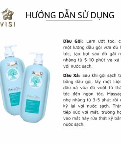 Dầu gội Biotin Collagen Voudioty xanh dương trị gàu: hướng dẫn sử dụng