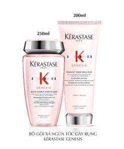 Dầu gội xả Kerastase Genesis ngừa tóc gãy rụng (Bain Hydra-Fortifiant + Fondant Renforcateur)