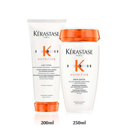 Dầu gội xả Kerastase Nutritive (Bain Satin + Lait Vital) chính hãng giá rẻ