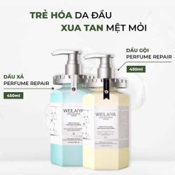 Dầu gội xả phục hồi đa tầng Weilaiya chiết xuất nấm Truffle chống lão hóa da đầu 450ml