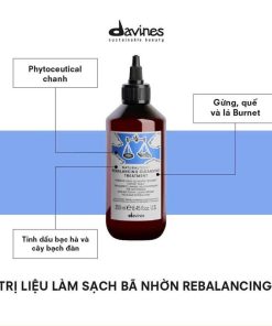 Tinh chất Davines Rebalancing Cleansing treatment trị liệu làm sạch bã nhờn