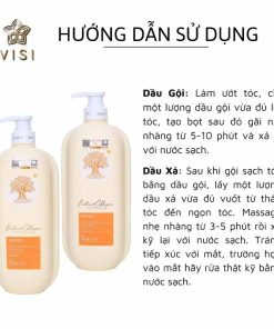 Hướng dẫn sử dụng cặp dầu gội Biotin Collagen Voudioty màu vàng siêu mượt