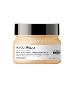 Kem ủ tóc L'Oréal vàng Absolut Repair phục hồi hư tổn toàn diện 250ml