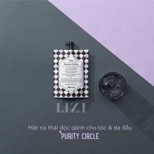 Mặt nạ thải độc cho tóc và da đầu Davines The Purity Circle chính hãng