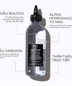 Thành phần Dung dịch tạo bóng tức thì Davines Oi Liquid Luster